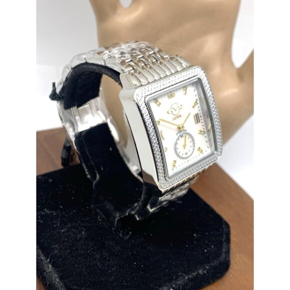 GV2 by Gevril Women's Watch 9258B Swiss Quartz Mother of Pearl Dial Silver Steel - Picture 13 of 13